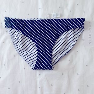 NWT Athleta Offshore Reversible Bikini Bottom Small